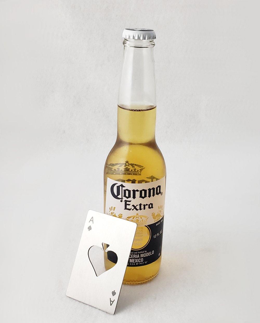 Ace of Spades Bottle Opener - Tipsy Totes | Wine Gifts | Beer Koozies | Wine Totes | Simply Fabulous