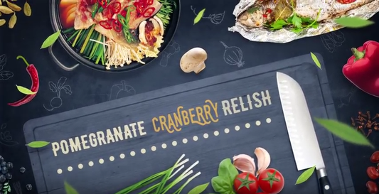 Pomegranate Cranberry Relish Recipe