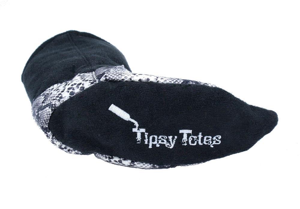 Cowboy Boot Coolie | Snakeskin Print Beer Cooler Sleeve - Tipsy Totes | Wine Gifts | Beer Koozies | Wine Totes | Simply Fabulous