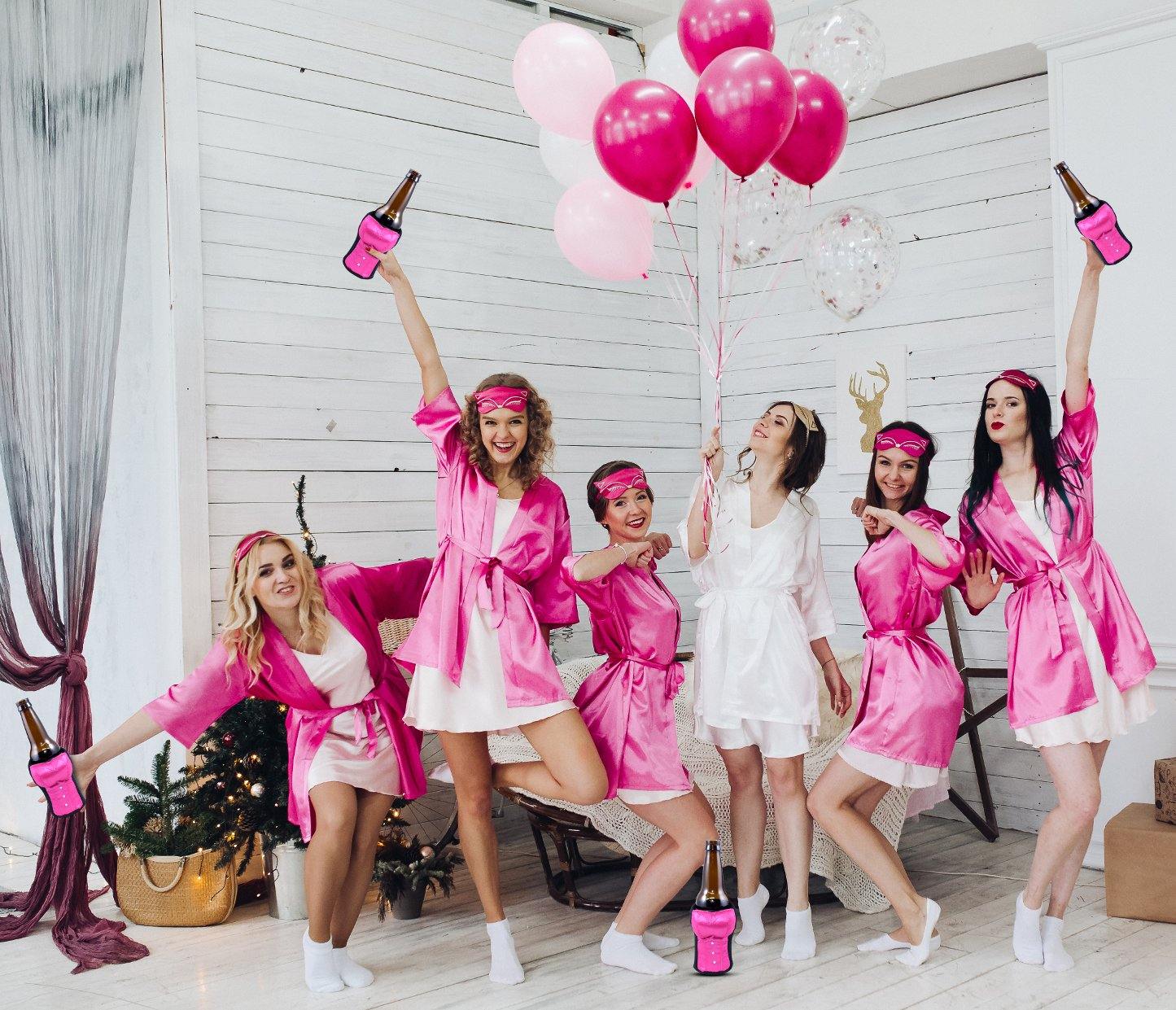 Corset Coolie in Posh Pink | Sexy Beer Koozie - Tipsy Totes | Wine Gifts | Beer Koozies | Wine Totes | Simply Fabulous