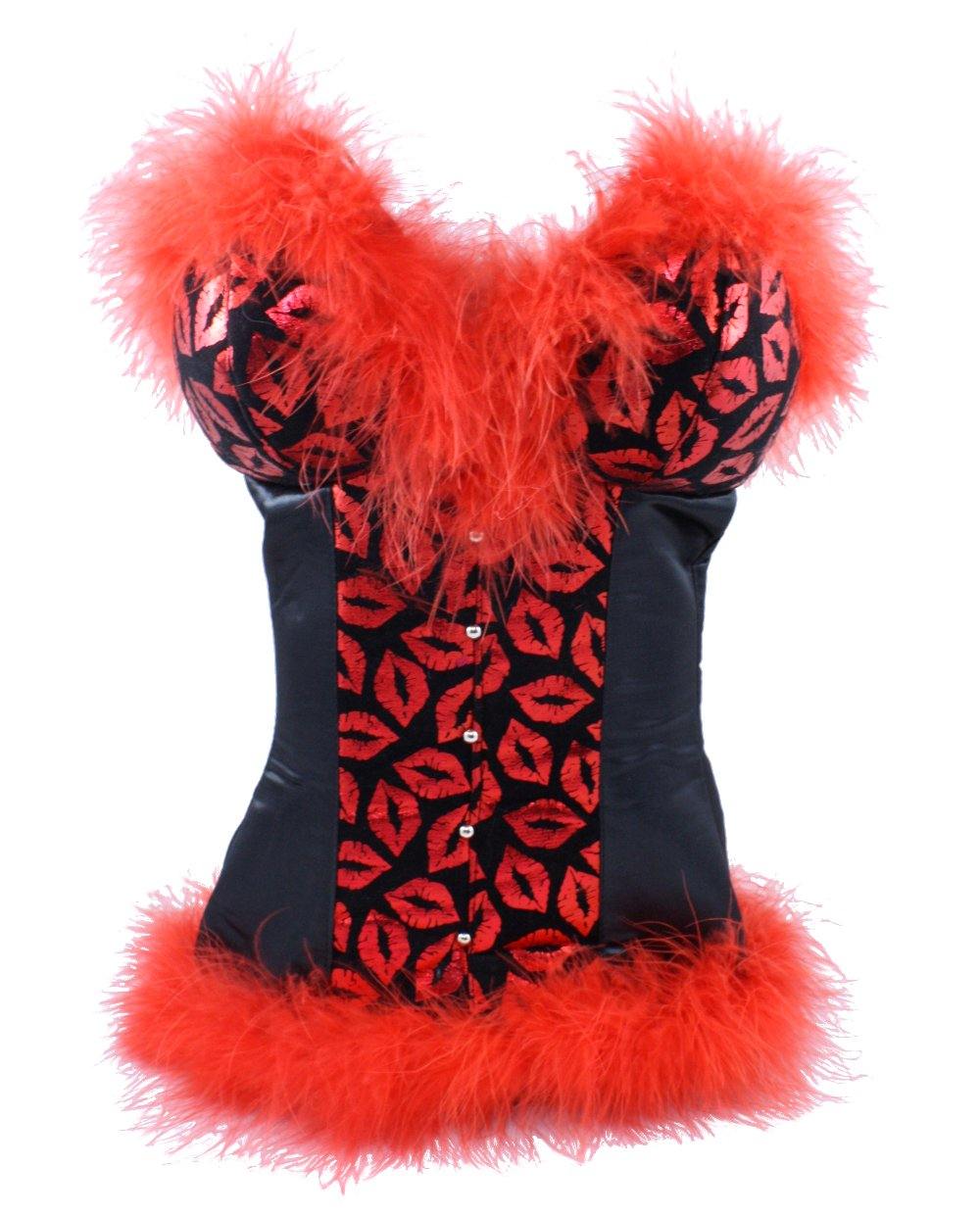 Sexy Lips Corset Shaped Wine Bag for 2 Bottles by Tipsy Totes