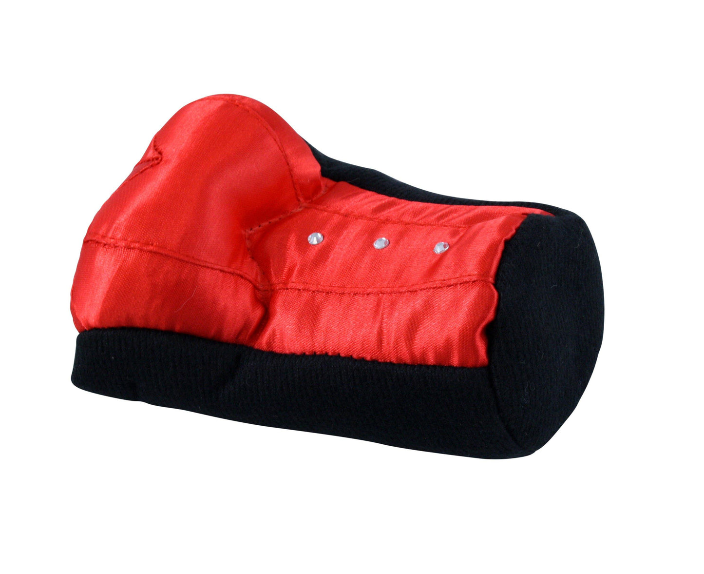 Red Corset Cozy for Beer and Water Bottles by Tipsy Totes