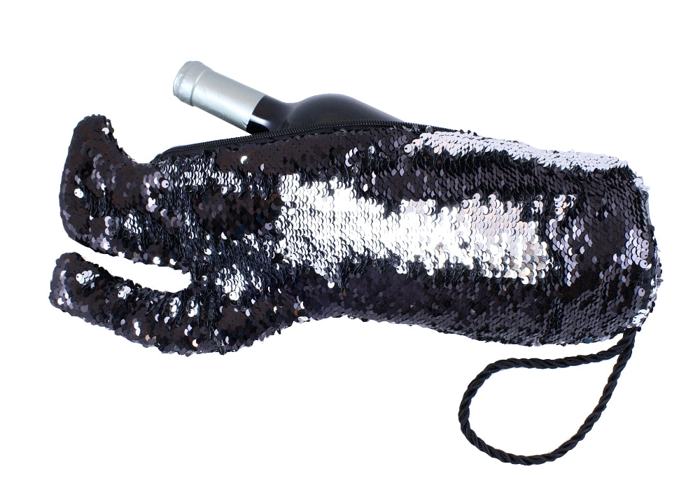 Sexy Boot Tote - holds a bottle of wine or spirits - perfect for BYOB parties, dinner out and gifting!