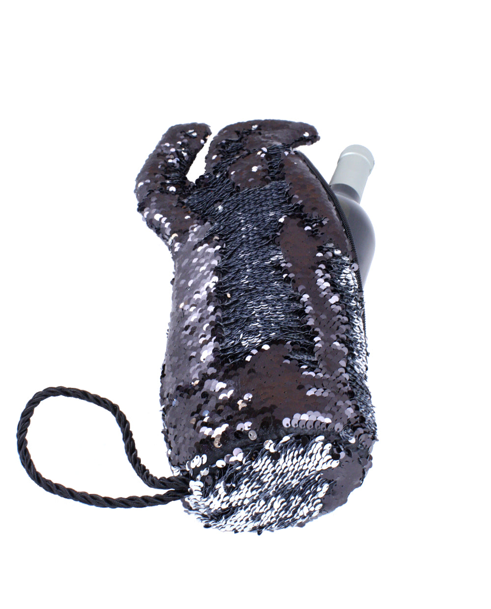Stiletto Wine Carrier with Sequins by Tipsy Totes