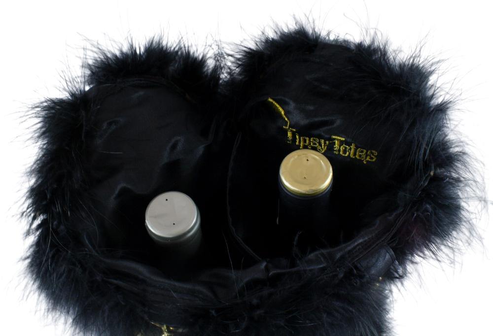 Corset Shaped Wine Bag for 2 Bottles by Tipsy Totes